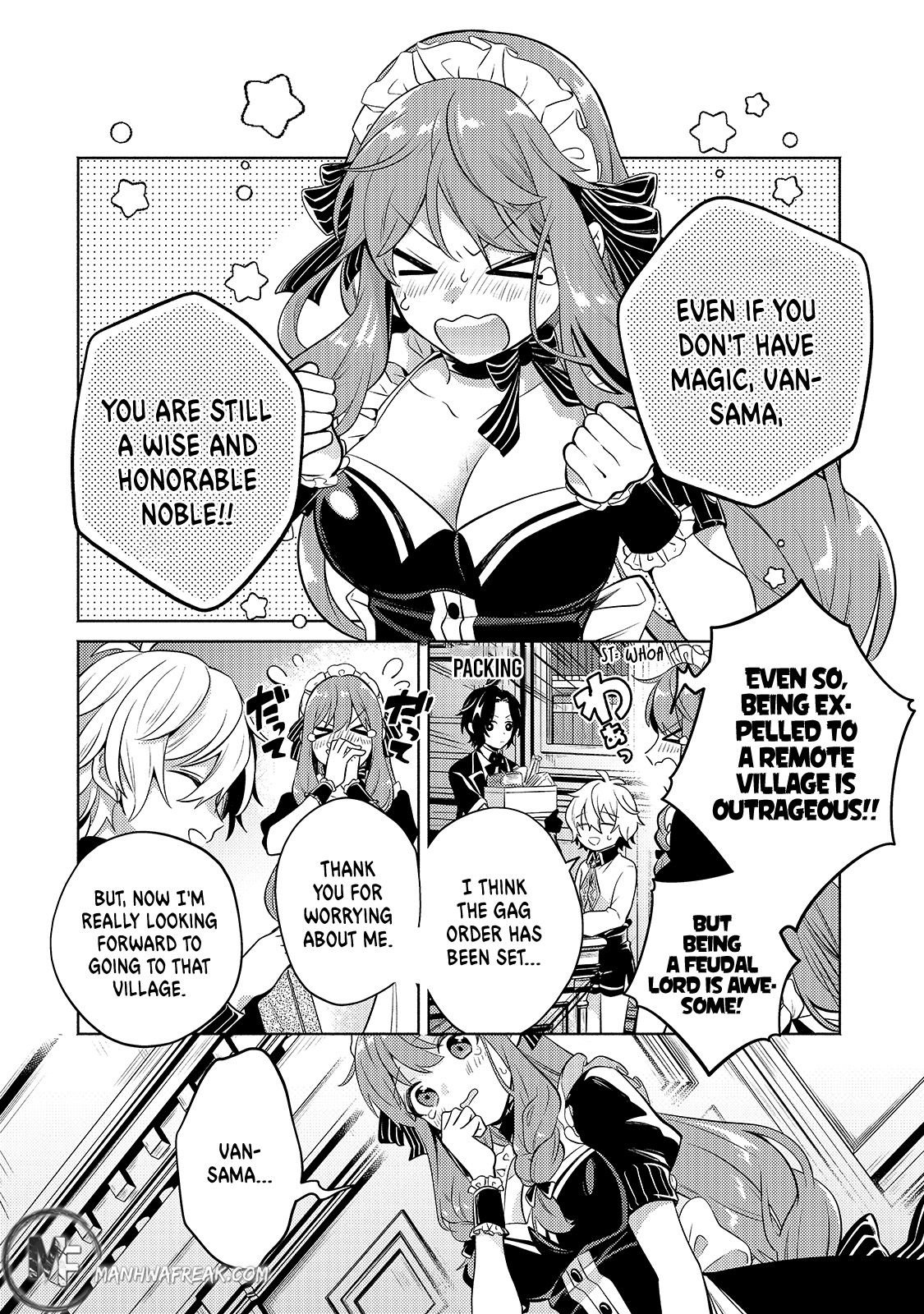 Okiraku Ryoushu no Tanoshii Ryouchi Bouei ~Seisan-kei Majutsu de Na mo na Kimura wo Saikyou no Jousai Toshi ni~ chapter 3 page 25