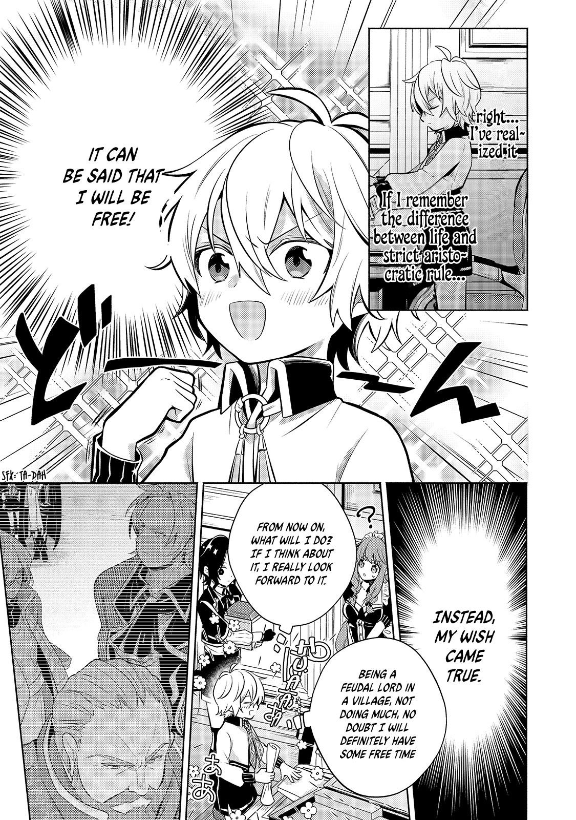 Okiraku Ryoushu no Tanoshii Ryouchi Bouei ~Seisan-kei Majutsu de Na mo na Kimura wo Saikyou no Jousai Toshi ni~ chapter 3 page 26