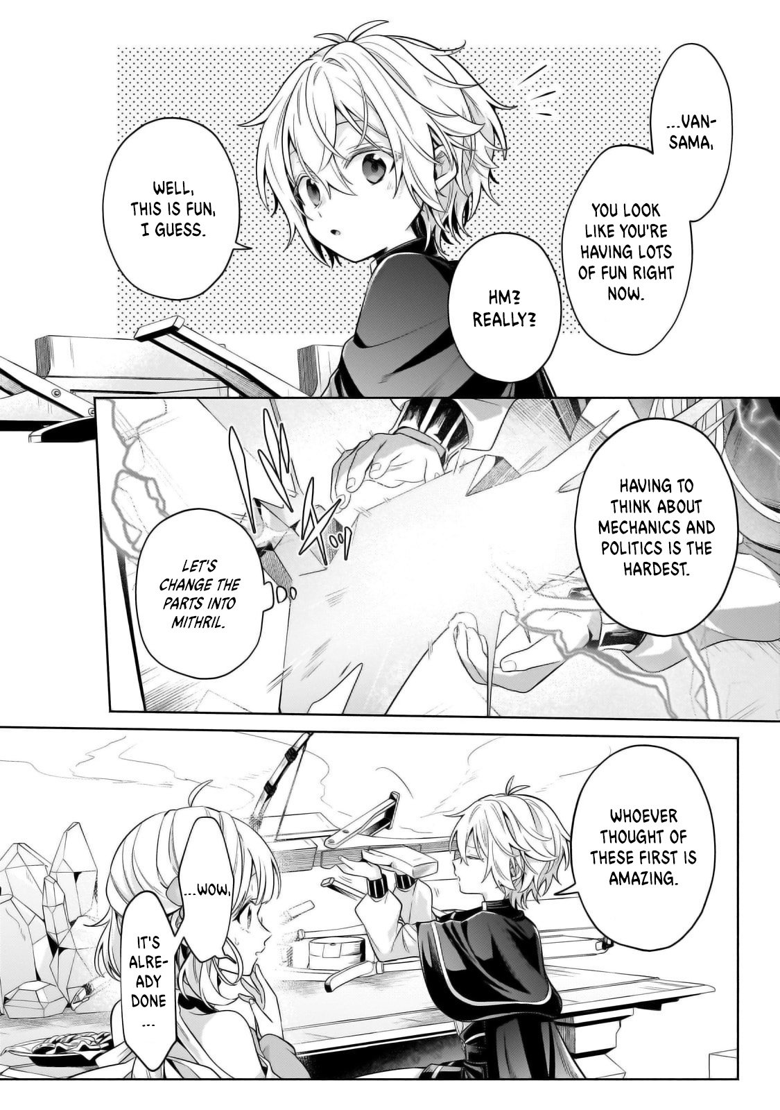 Okiraku Ryoushu no Tanoshii Ryouchi Bouei ~Seisan-kei Majutsu de Na mo na Kimura wo Saikyou no Jousai Toshi ni~ chapter 30.2 page 3