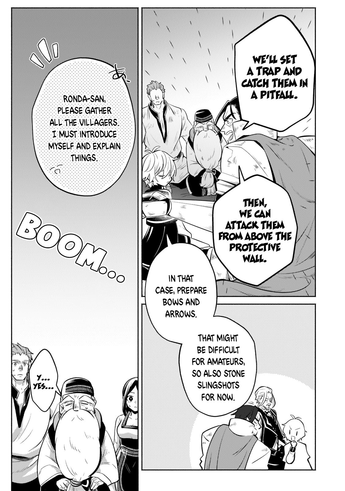 Okiraku Ryoushu no Tanoshii Ryouchi Bouei ~Seisan-kei Majutsu de Na mo na Kimura wo Saikyou no Jousai Toshi ni~ chapter 7 page 16