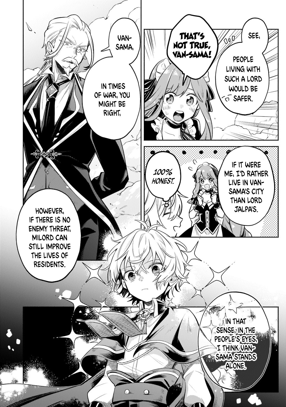 Okiraku Ryoushu no Tanoshii Ryouchi Bouei ~Seisan-kei Majutsu de Na mo na Kimura wo Saikyou no Jousai Toshi ni~ chapter 9 page 21