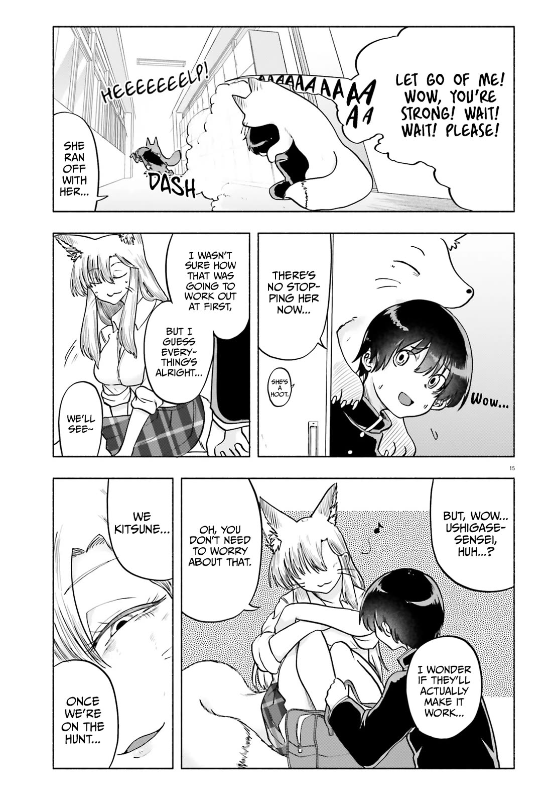 Okitsune Gal Katabami-San chapter 13 page 15
