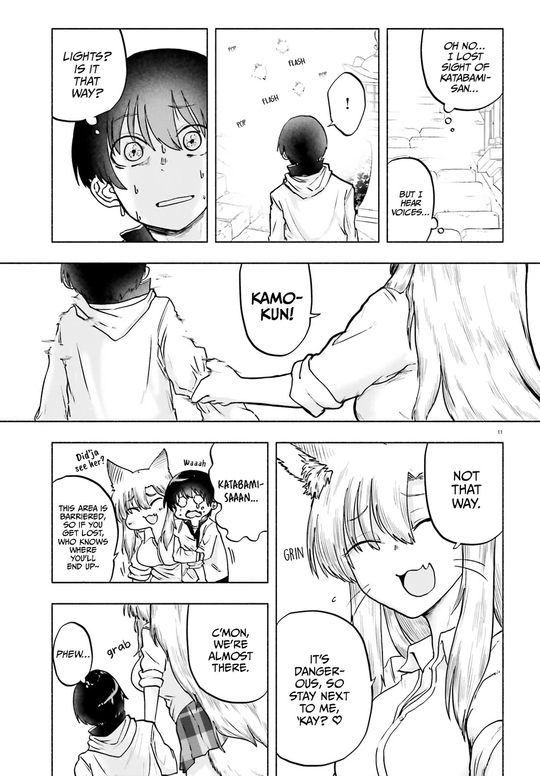 Okitsune Gal Katabami-San chapter 14 page 11