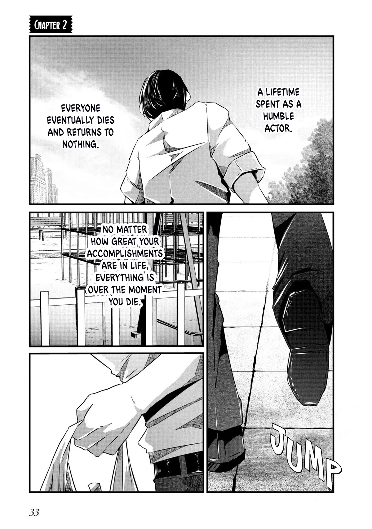 Old Man Reincarnates and Becomes a Genius Actor chapter 2 page 1