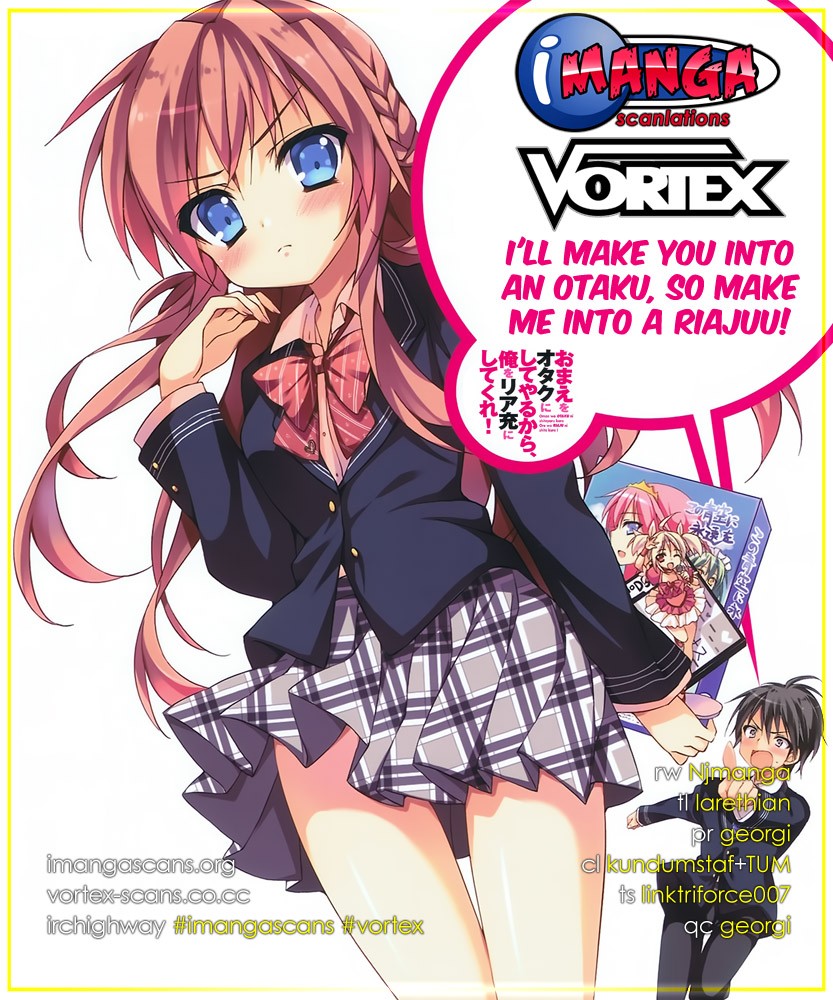 Omae o Otaku ni Shiteyaru kara, Ore o Riajuu ni Shitekure! chapter 0 page 1