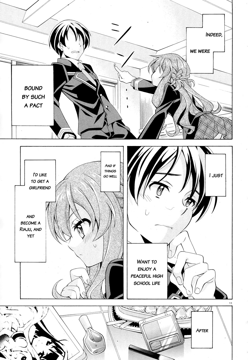 Omae o Otaku ni Shiteyaru kara, Ore o Riajuu ni Shitekure! chapter 0 page 12