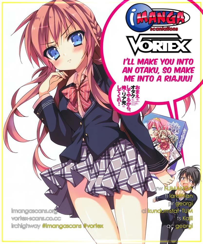 Omae o Otaku ni Shiteyaru kara, Ore o Riajuu ni Shitekure! chapter 1 page 1