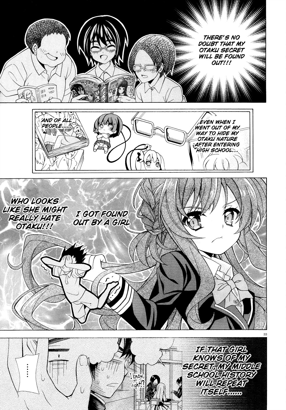 Omae o Otaku ni Shiteyaru kara, Ore o Riajuu ni Shitekure! chapter 1 page 32