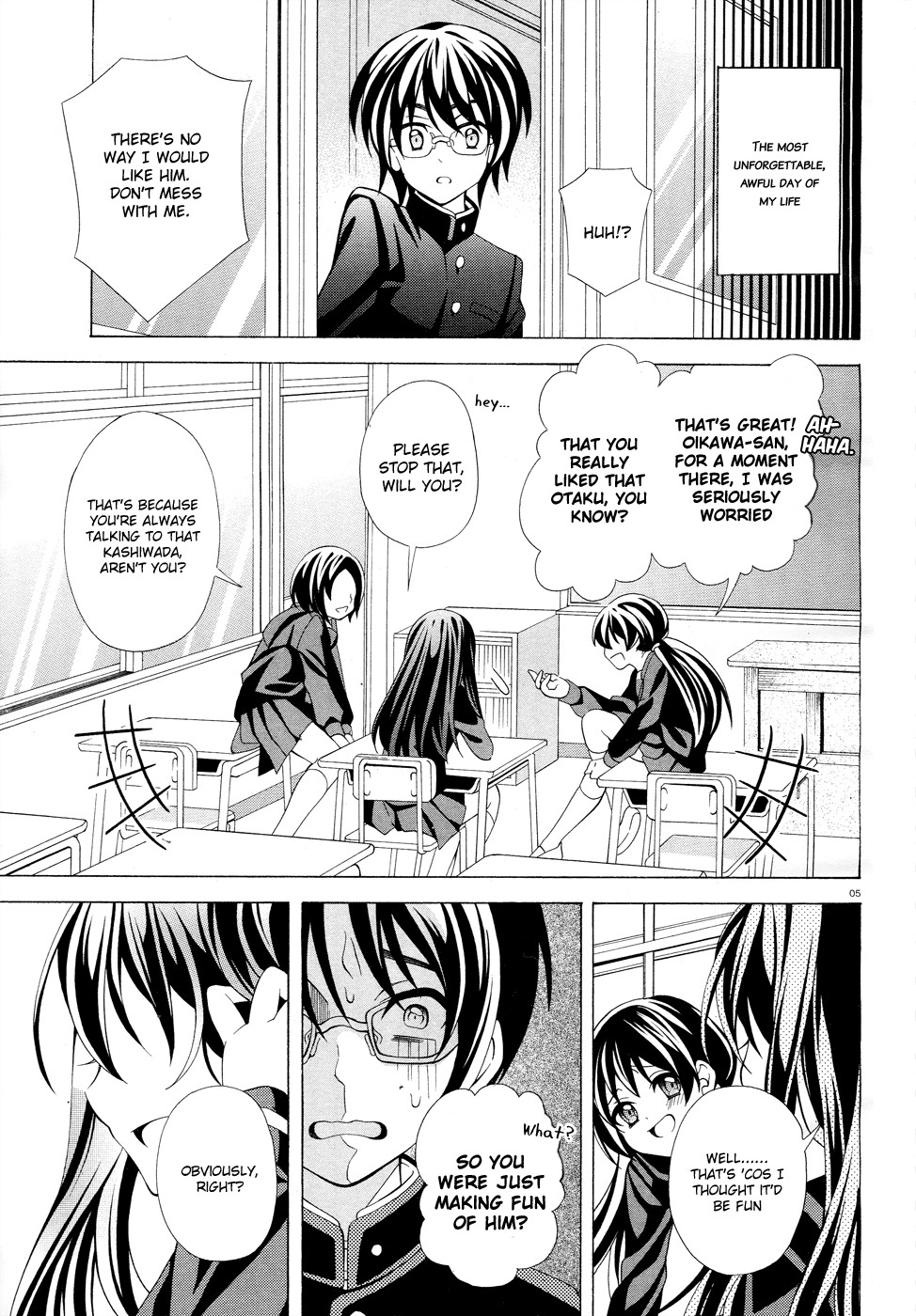 Omae o Otaku ni Shiteyaru kara, Ore o Riajuu ni Shitekure! chapter 1 page 4