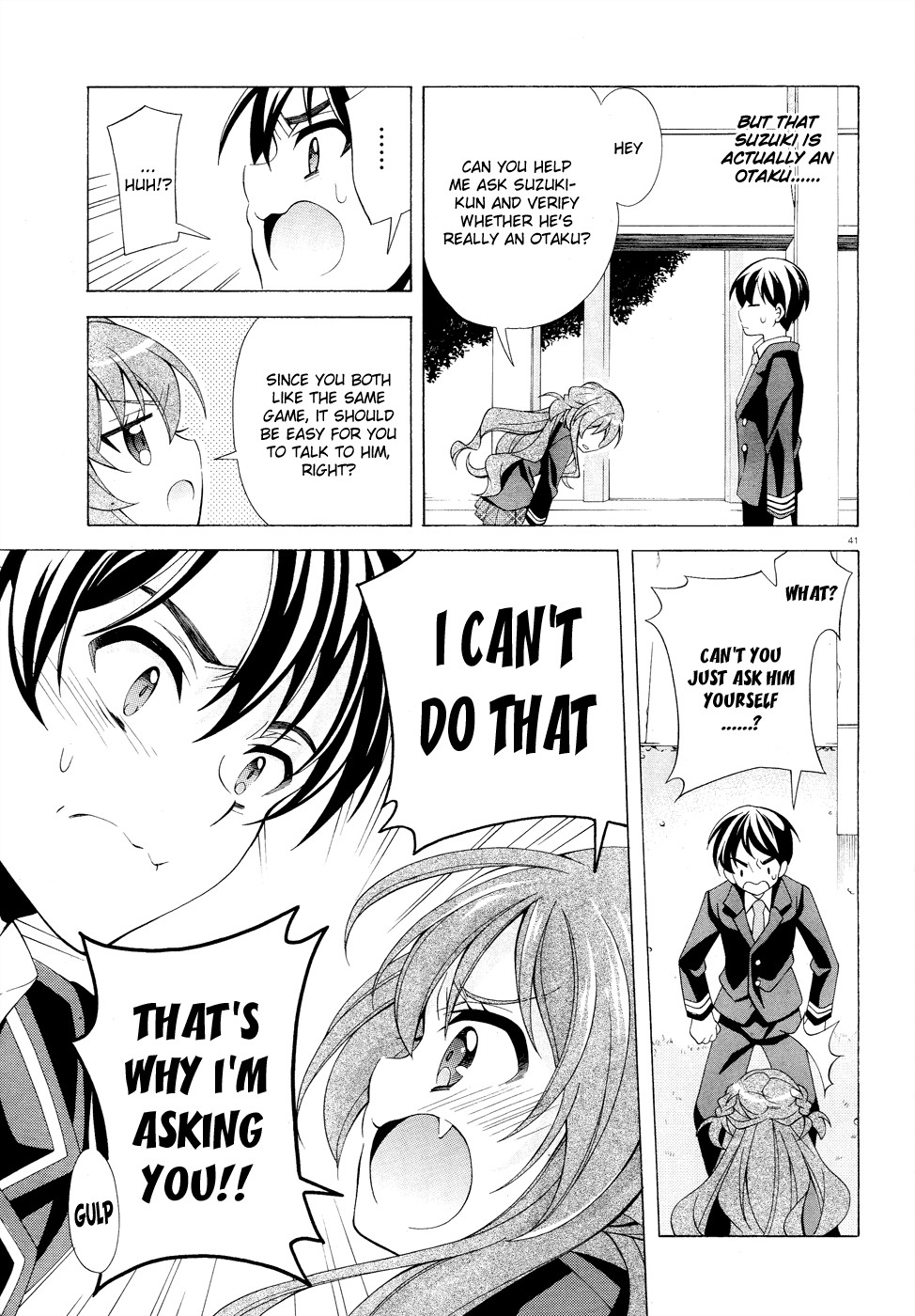 Omae o Otaku ni Shiteyaru kara, Ore o Riajuu ni Shitekure! chapter 1 page 40