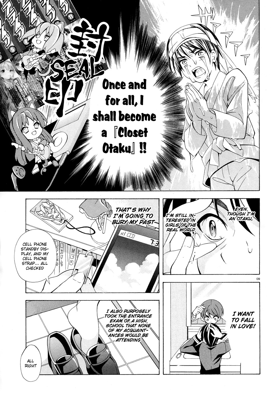 Omae o Otaku ni Shiteyaru kara, Ore o Riajuu ni Shitekure! chapter 1 page 8