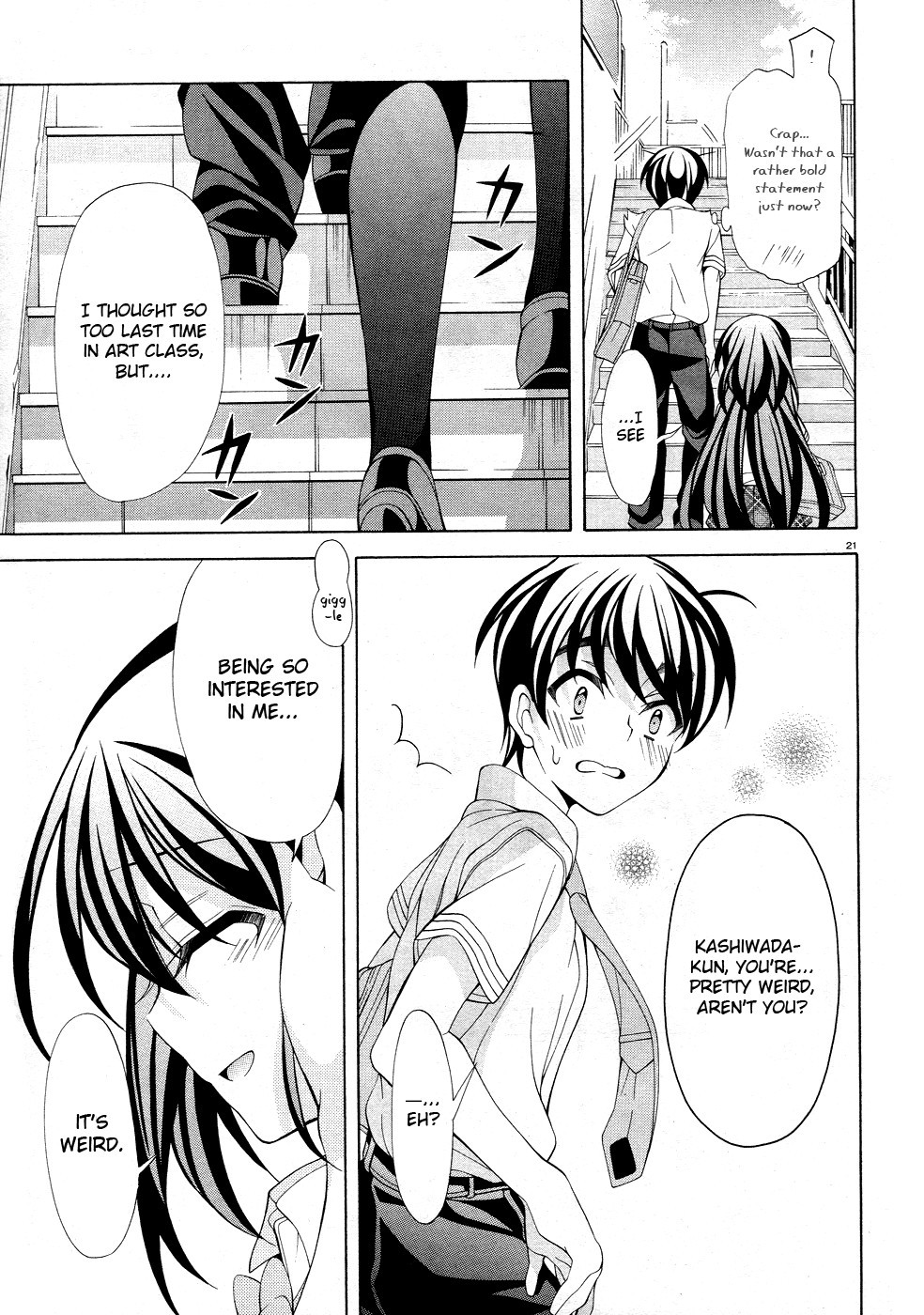 Omae o Otaku ni Shiteyaru kara, Ore o Riajuu ni Shitekure! chapter 17 page 21