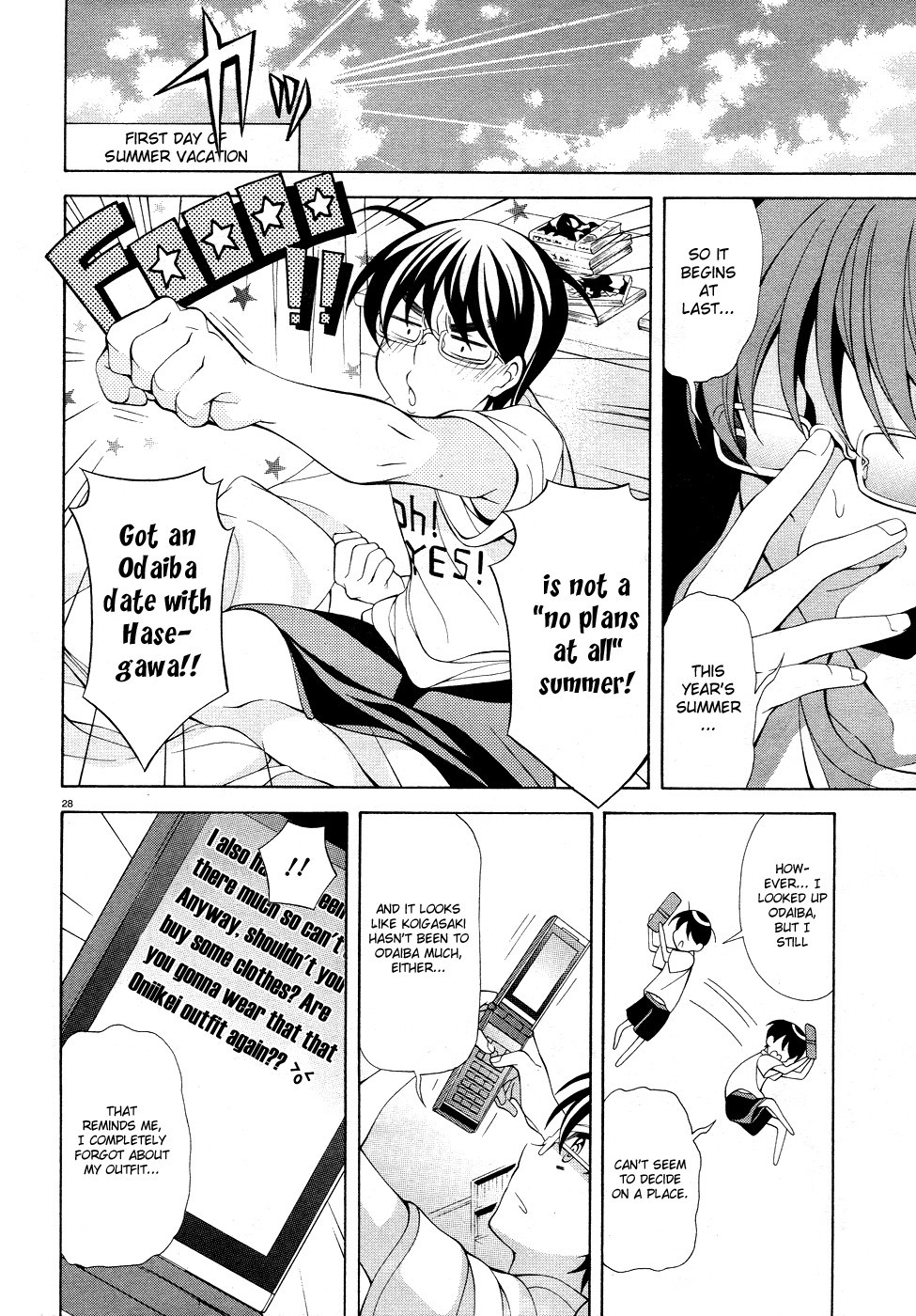 Omae o Otaku ni Shiteyaru kara, Ore o Riajuu ni Shitekure! chapter 17 page 28