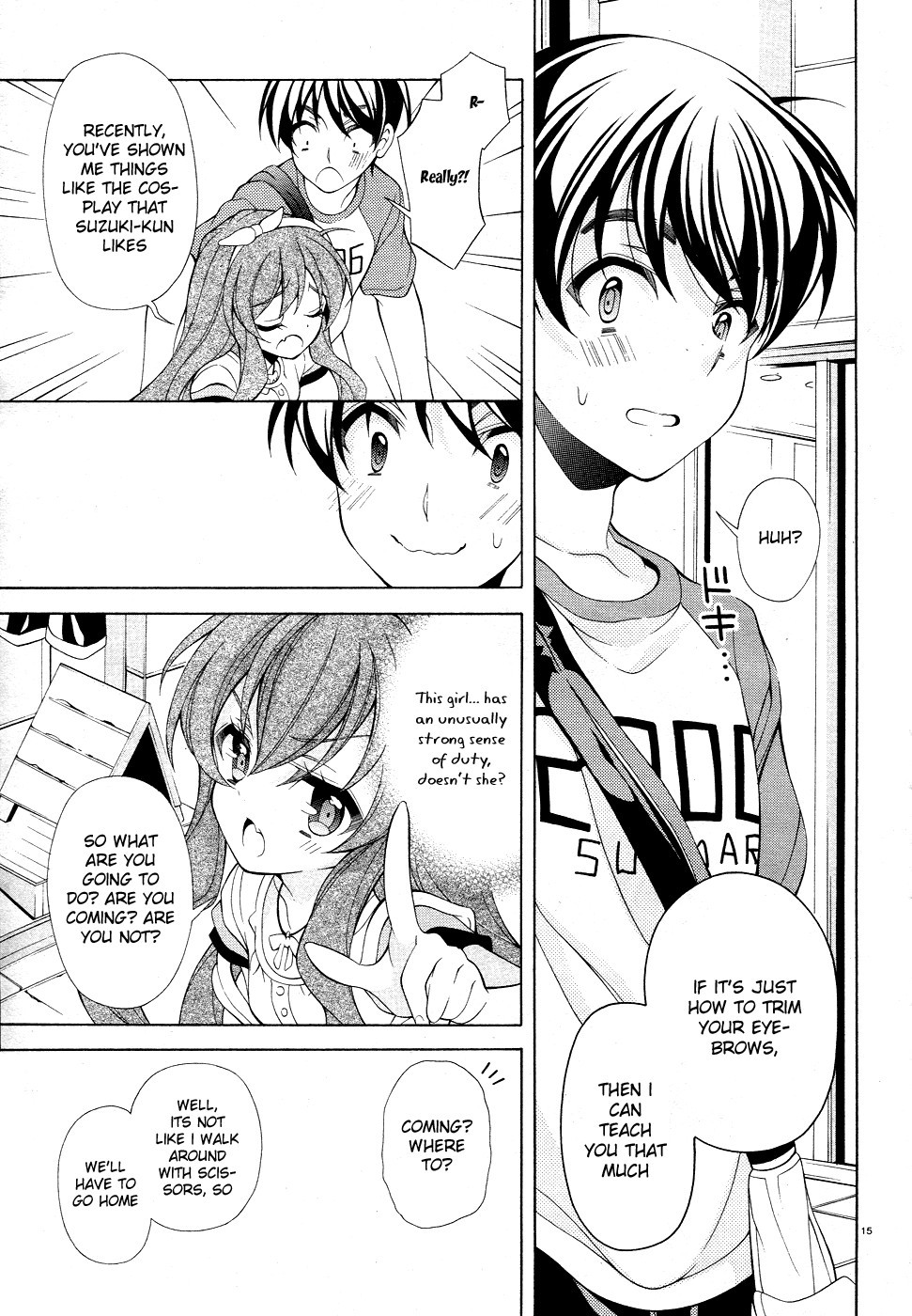 Omae o Otaku ni Shiteyaru kara, Ore o Riajuu ni Shitekure! chapter 18 page 16