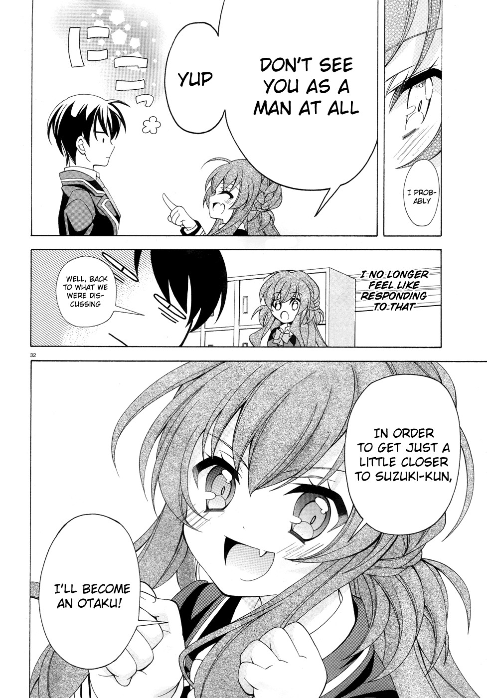 Omae o Otaku ni Shiteyaru kara, Ore o Riajuu ni Shitekure! chapter 2 page 33