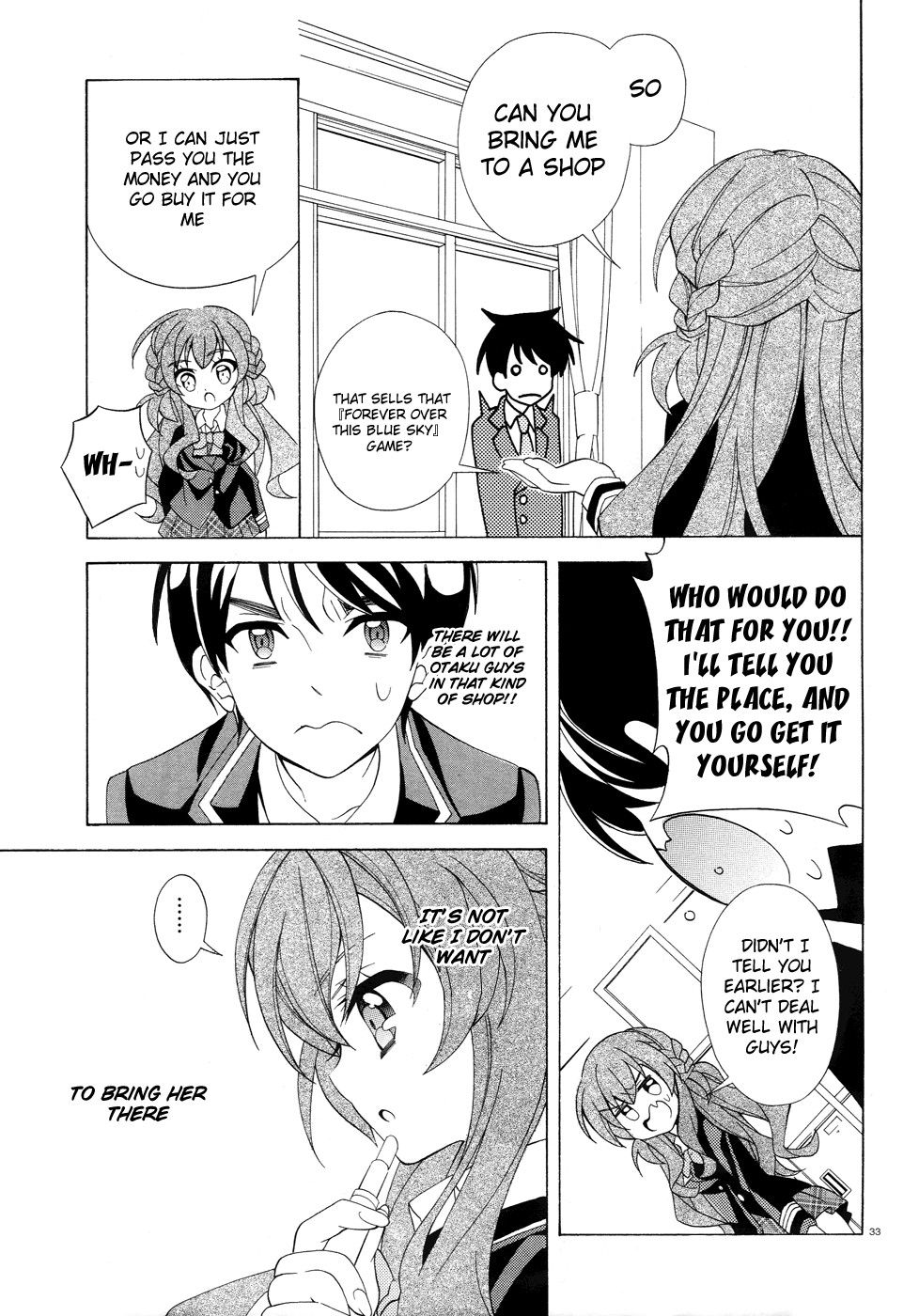 Omae o Otaku ni Shiteyaru kara, Ore o Riajuu ni Shitekure! chapter 2 page 34