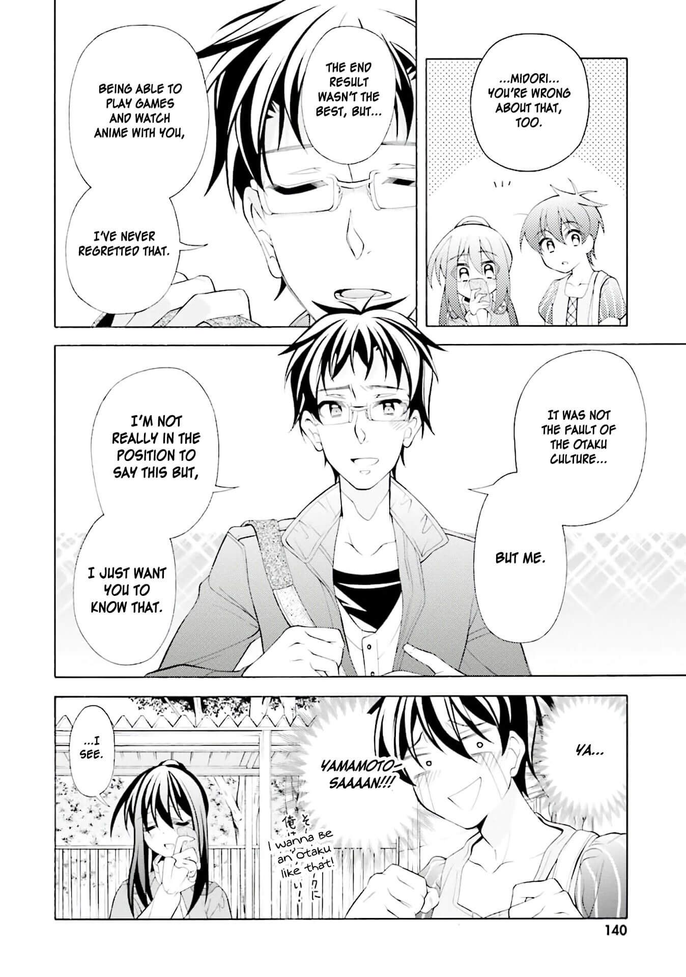 Omae o Otaku ni Shiteyaru kara, Ore o Riajuu ni Shitekure! chapter 30 page 22