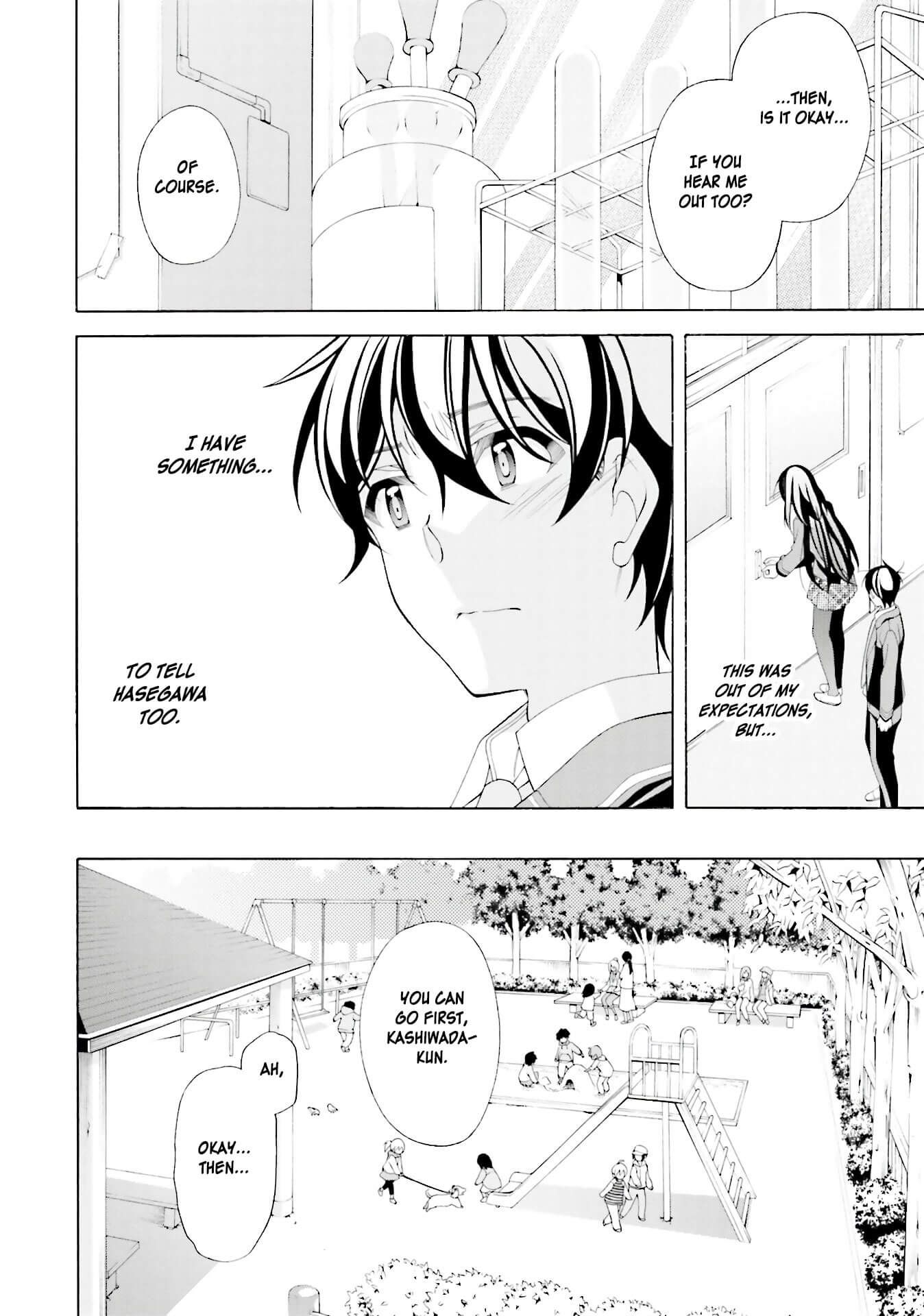 Omae o Otaku ni Shiteyaru kara, Ore o Riajuu ni Shitekure! chapter 34 page 22