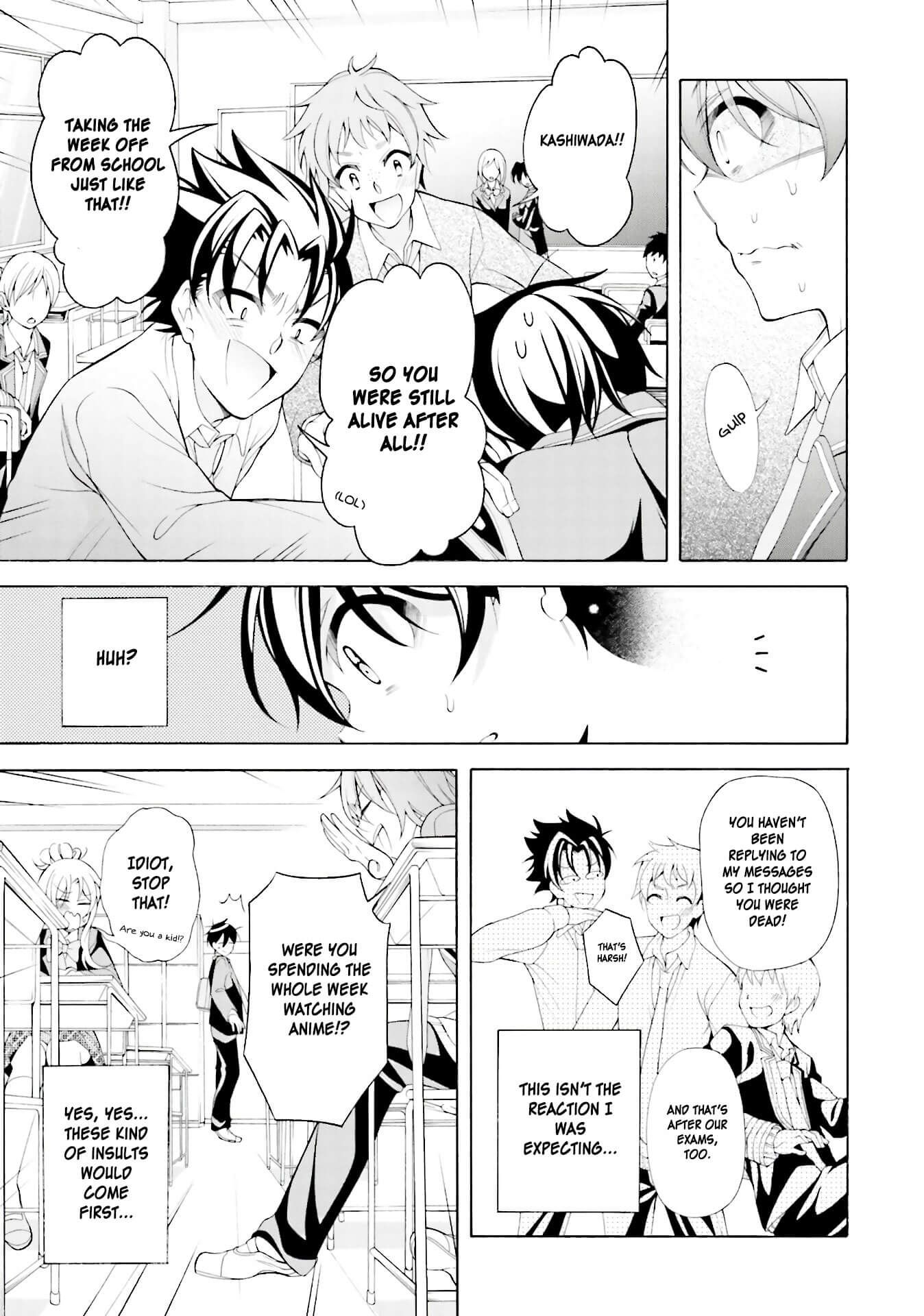 Omae o Otaku ni Shiteyaru kara, Ore o Riajuu ni Shitekure! chapter 34 page 3