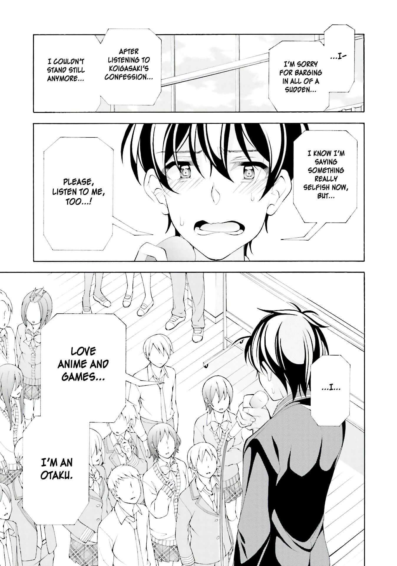 Omae o Otaku ni Shiteyaru kara, Ore o Riajuu ni Shitekure! chapter 35 page 27