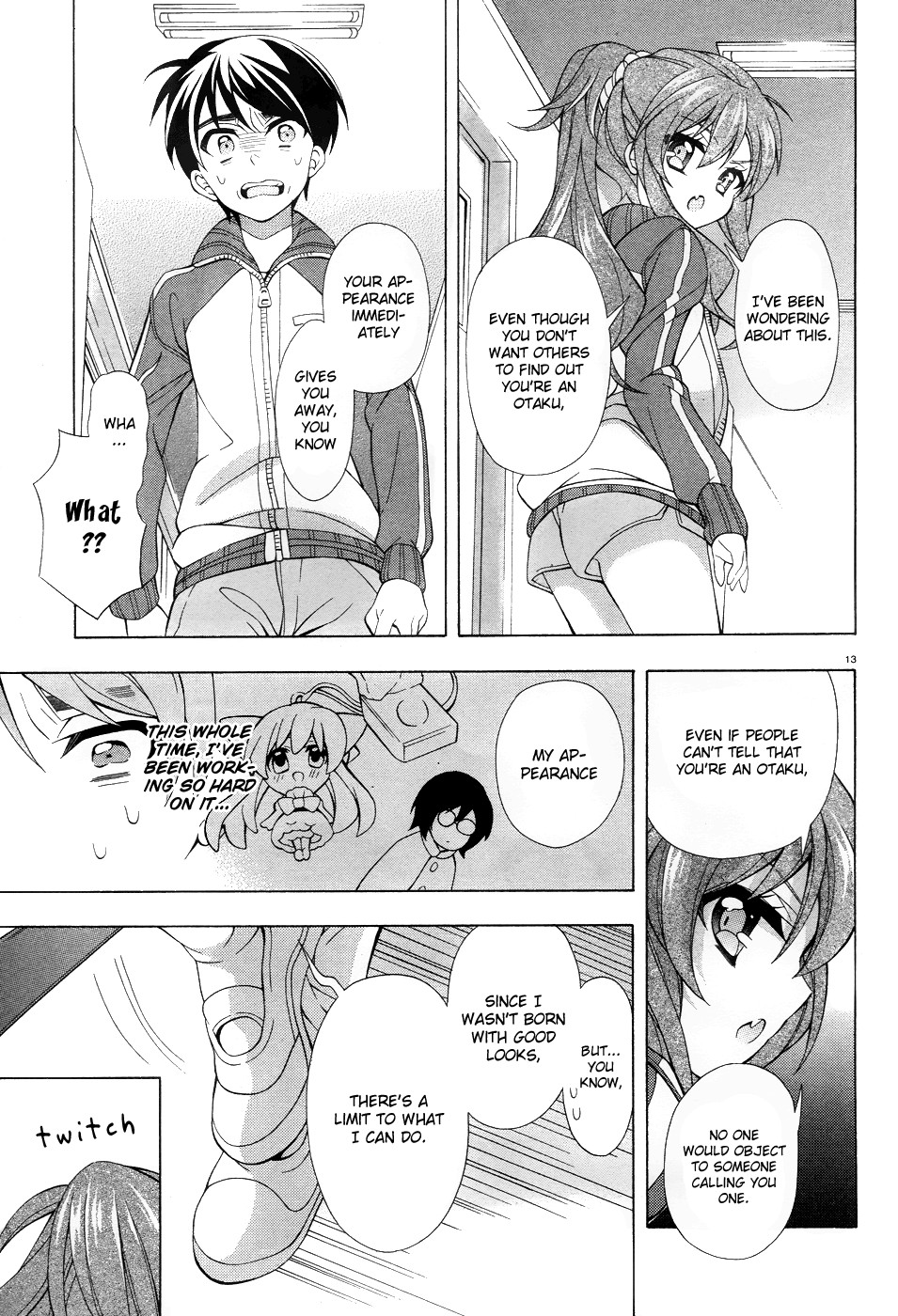 Omae o Otaku ni Shiteyaru kara, Ore o Riajuu ni Shitekure! chapter 4 page 14