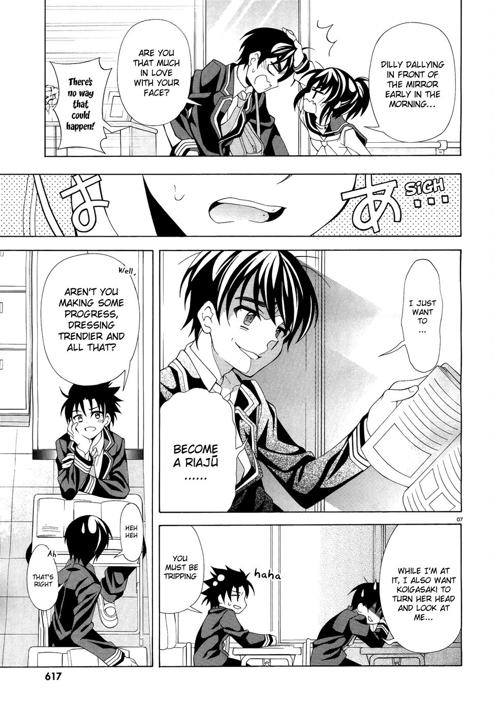 Omae o Otaku ni Shiteyaru kara, Ore o Riajuu ni Shitekure! chapter 6 page 7