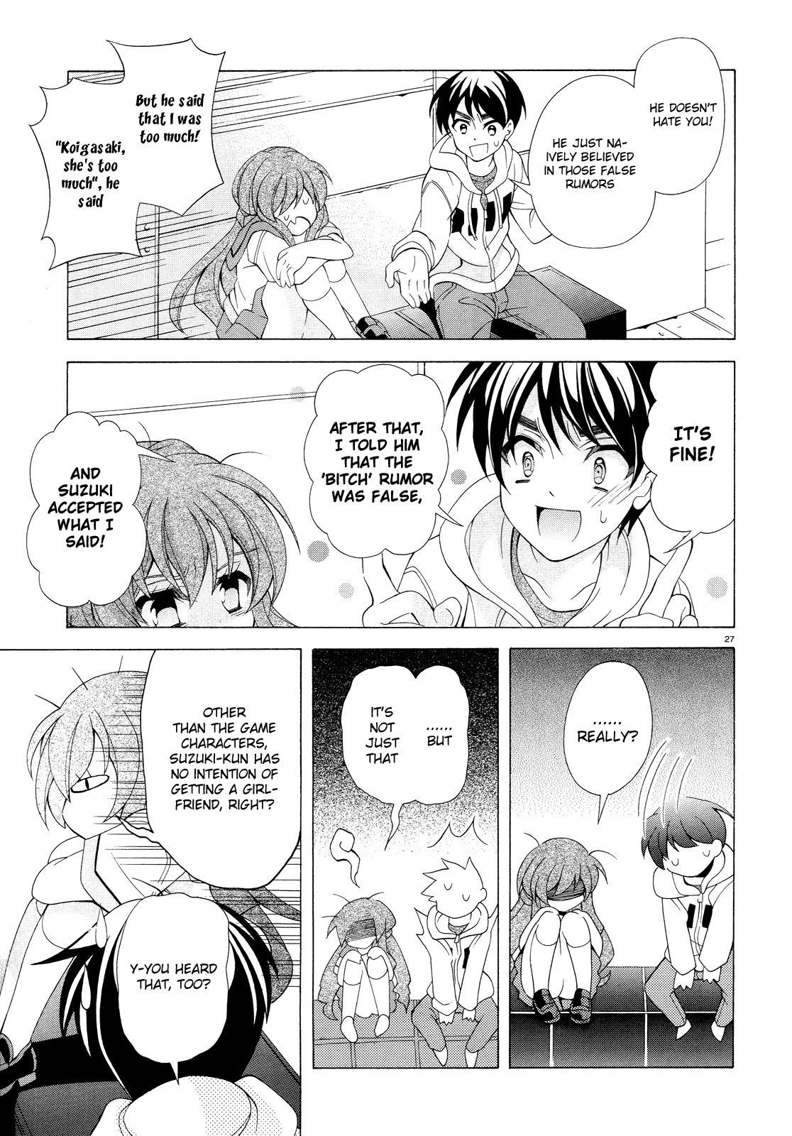 Omae o Otaku ni Shiteyaru kara, Ore o Riajuu ni Shitekure! chapter 8 page 28