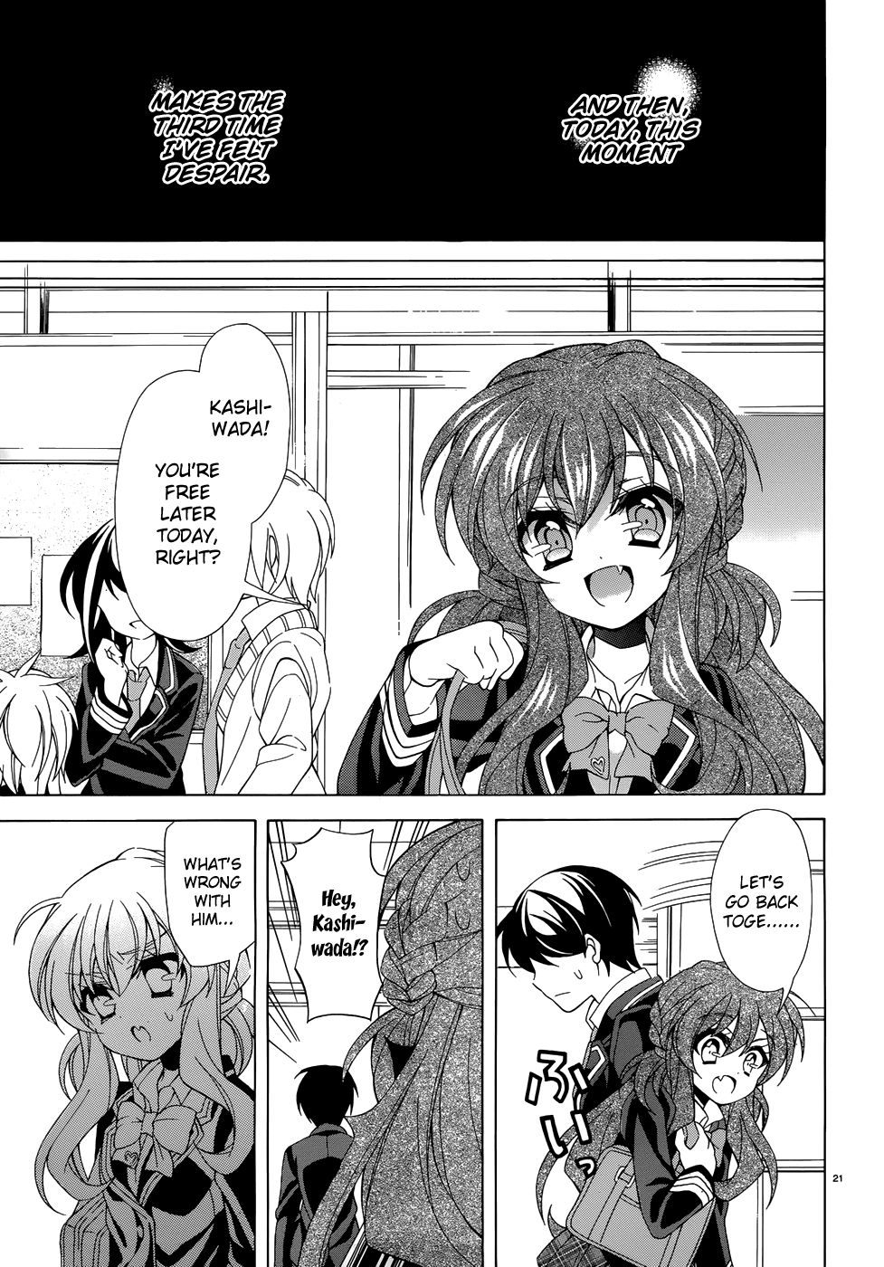 Omae o Otaku ni Shiteyaru kara, Ore o Riajuu ni Shitekure! chapter 9 page 22