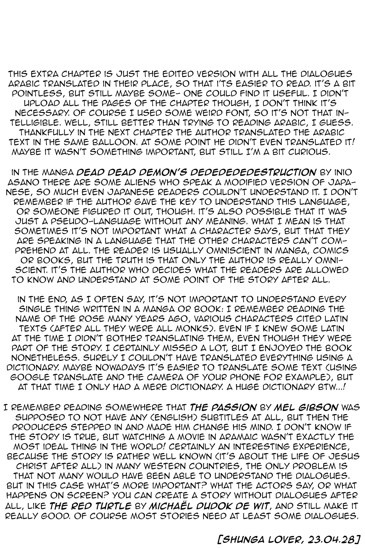 Omega Tribe chapter 6.5 page 1