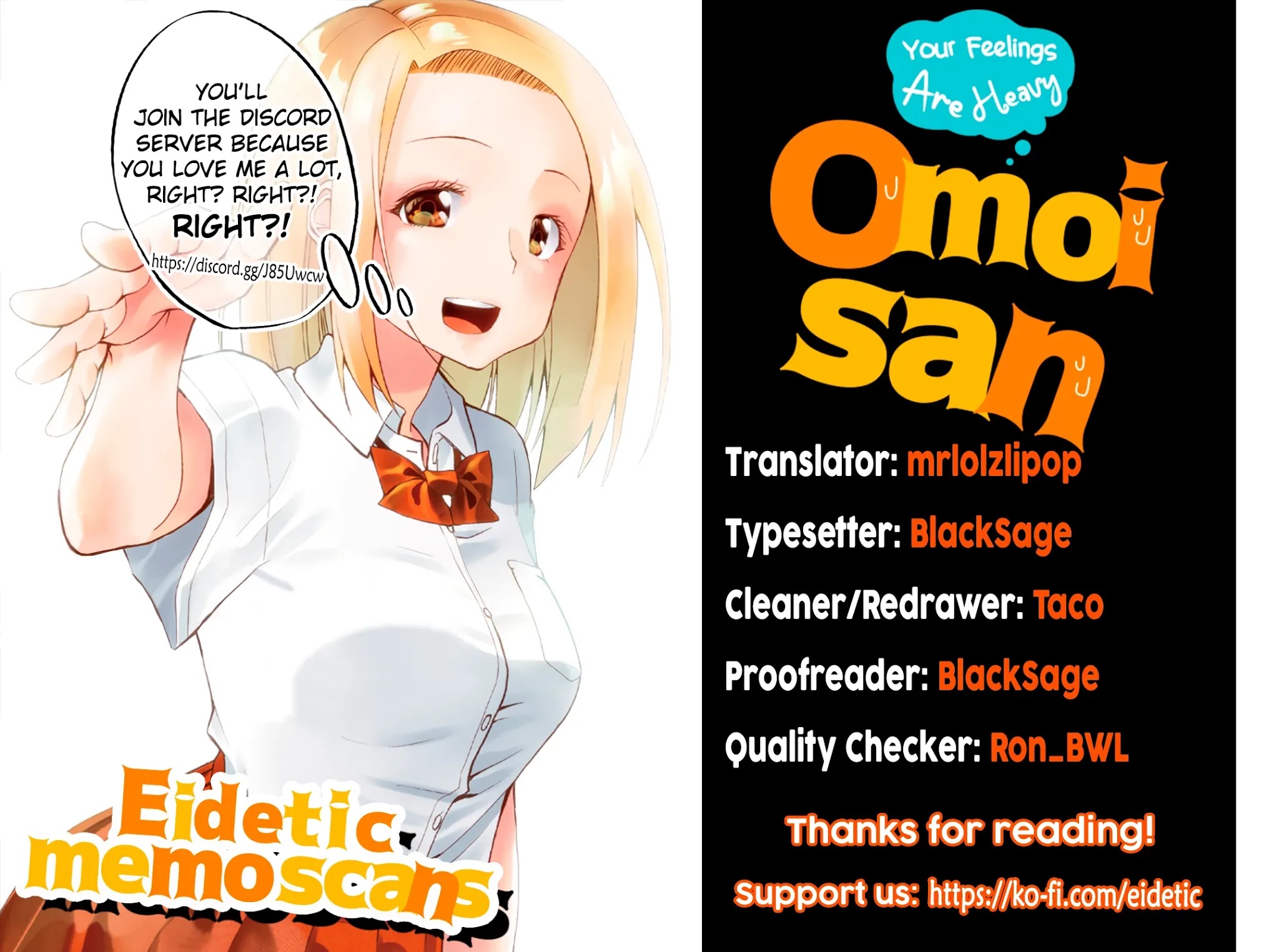 Omoi ga Omoi Omoi-san chapter 38 page 9