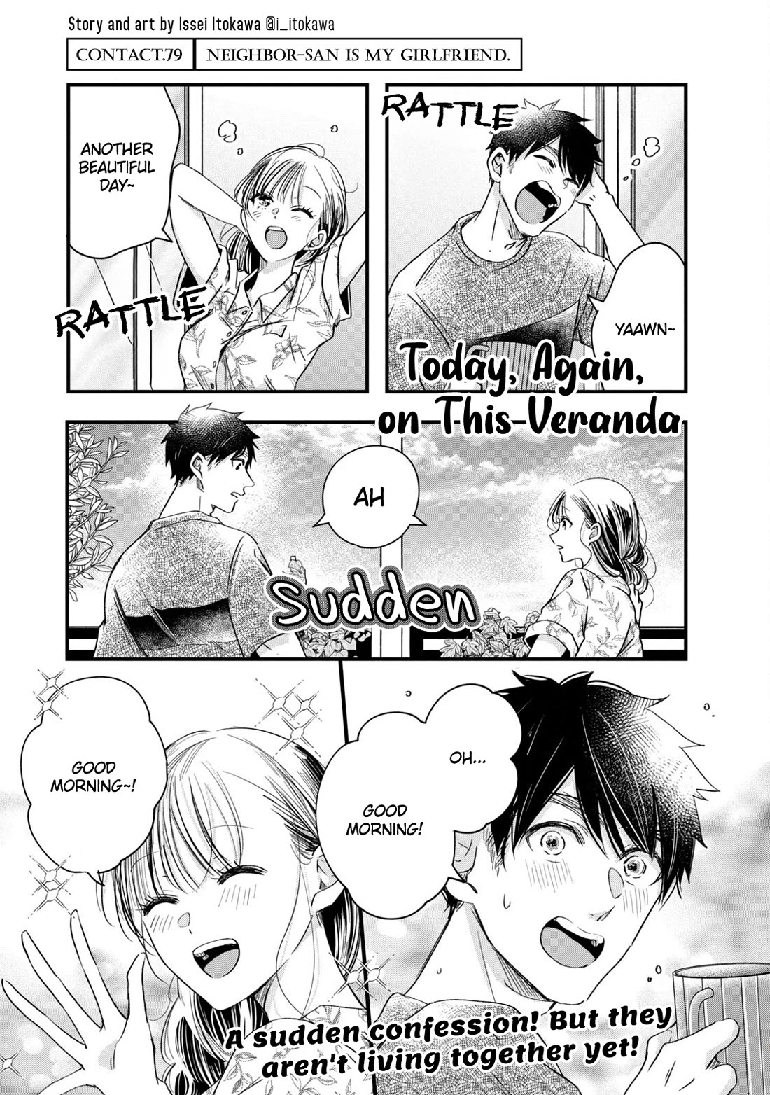 On the Balcony Again Today chapter 79 page 1