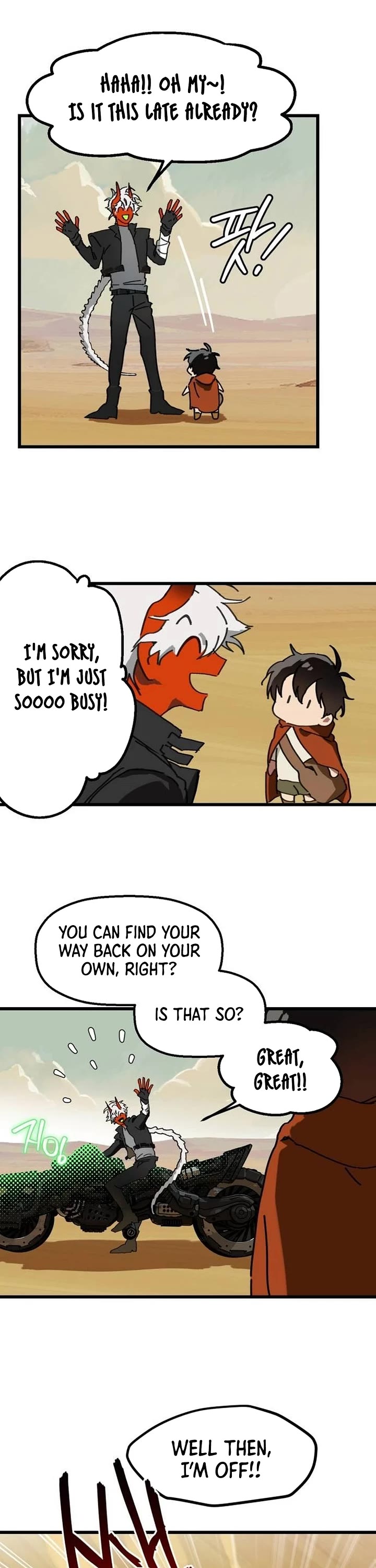 On the Way to Meet Mom chapter 3 page 40