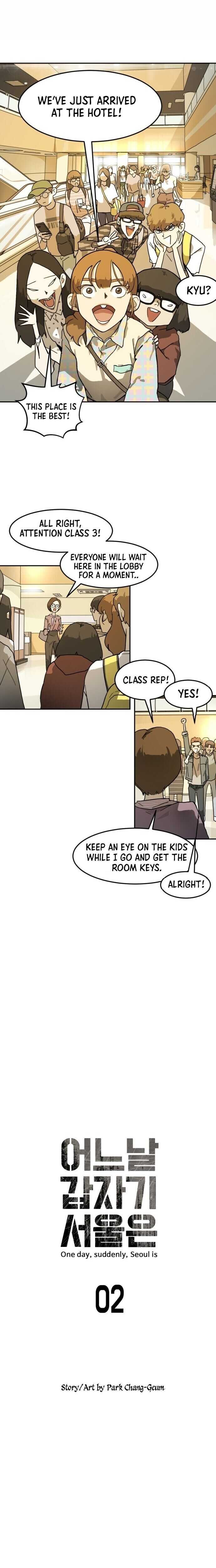 One Day, Suddenly, Seoul Is chapter 2 page 3