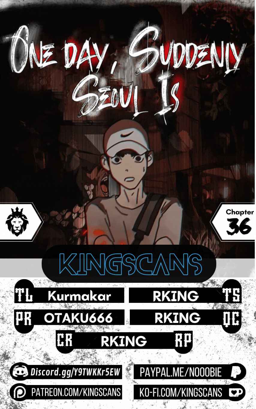 One Day, Suddenly, Seoul Is chapter 36 page 1