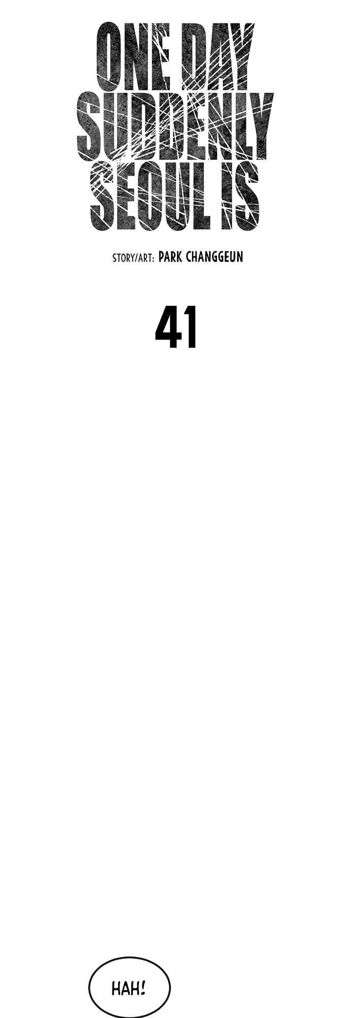 One Day, Suddenly, Seoul Is chapter 41 page 10