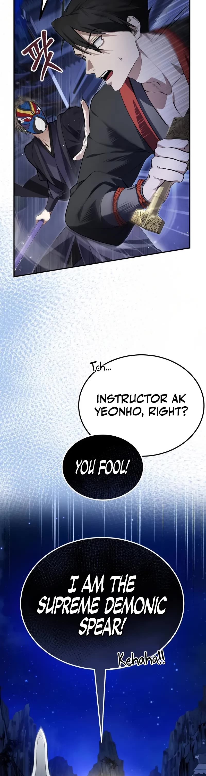 One Hit Teacher, Master Baek chapter 101 page 19