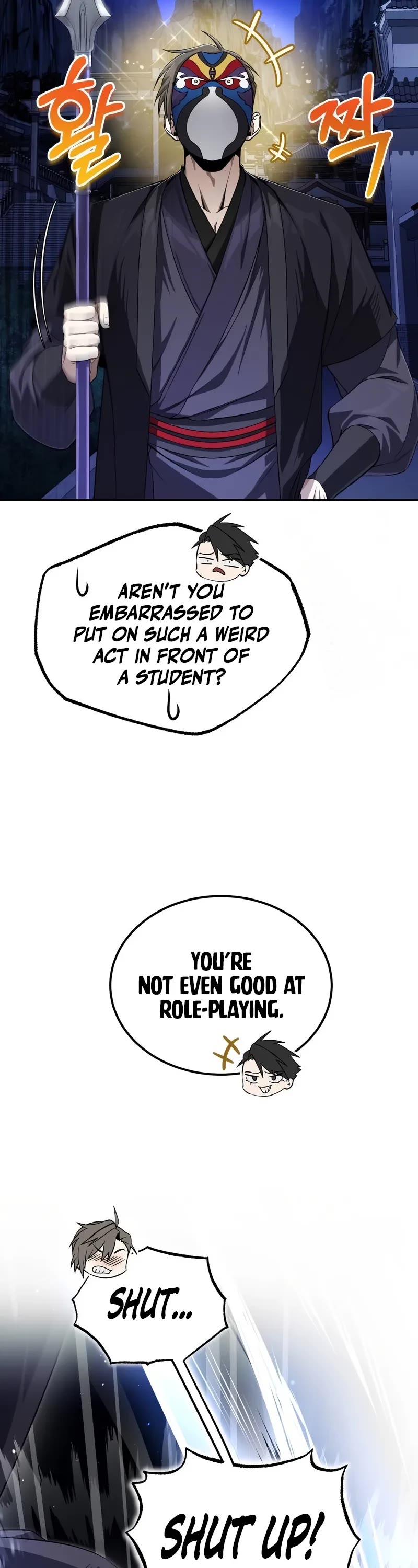 One Hit Teacher, Master Baek chapter 101 page 20