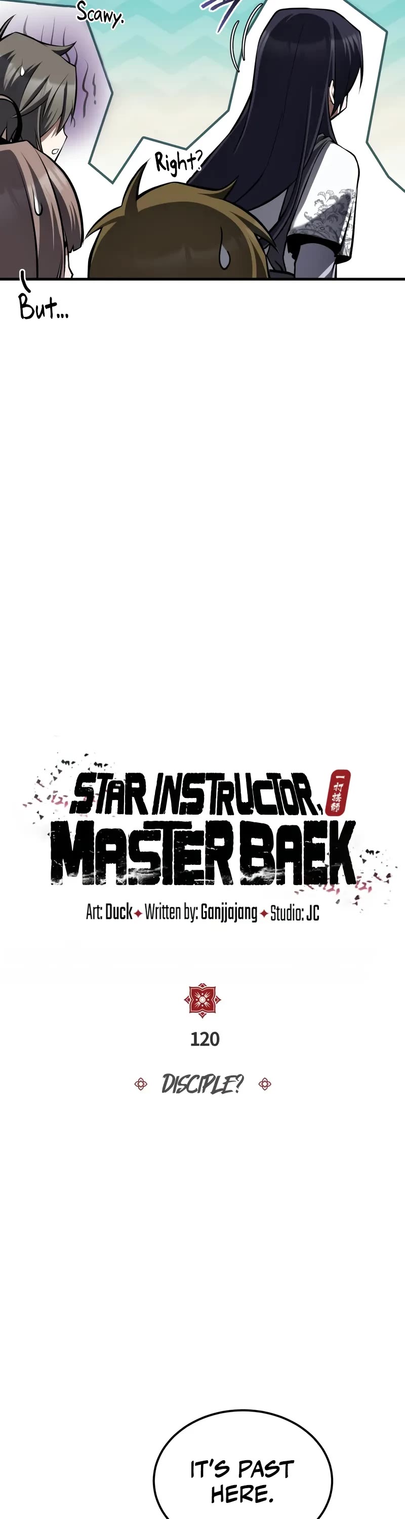 One Hit Teacher, Master Baek chapter 120 page 14