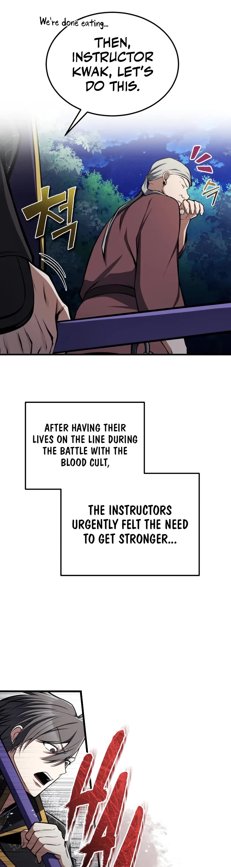 One Hit Teacher, Master Baek chapter 124 page 23