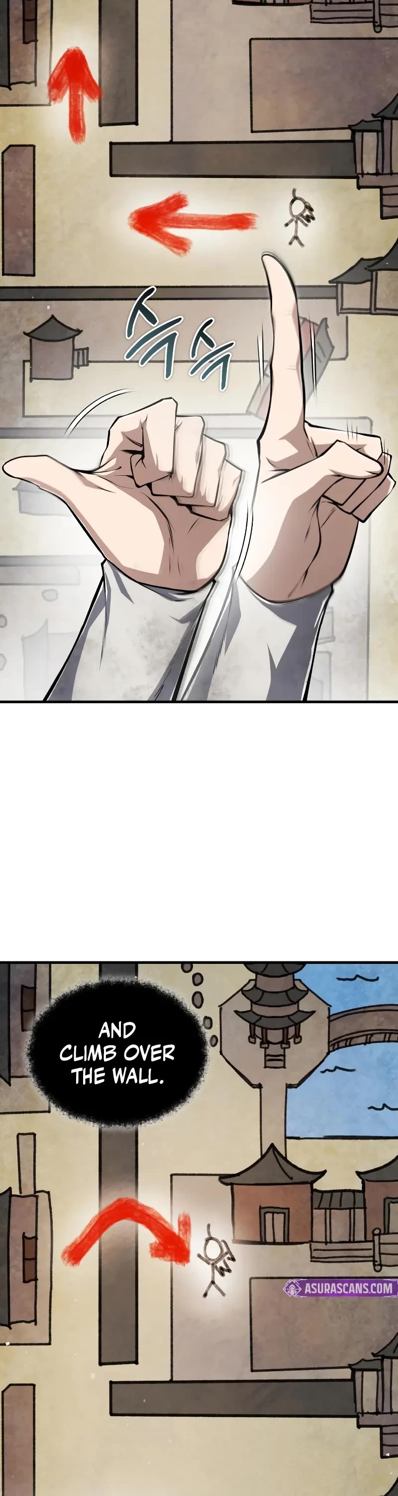 One Hit Teacher, Master Baek chapter 125 page 44