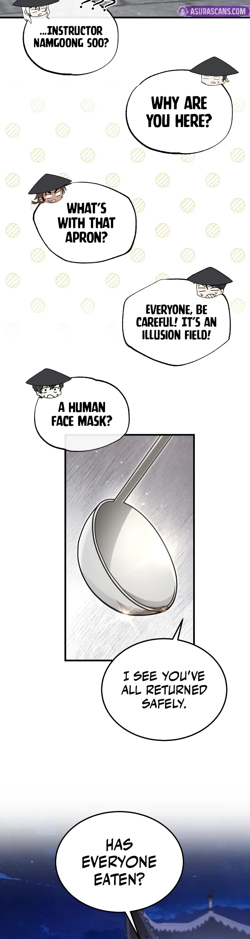 One Hit Teacher, Master Baek chapter 125 page 54