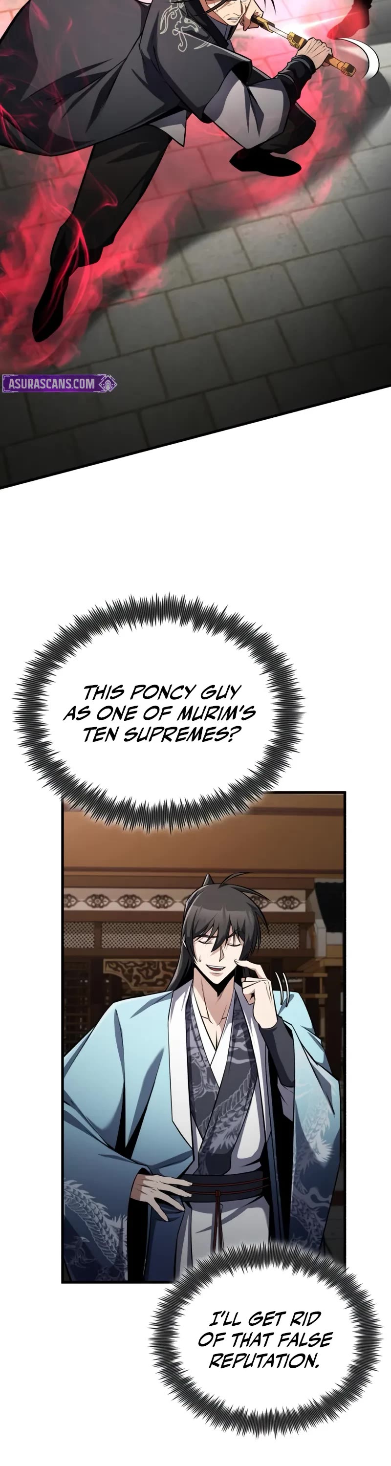 One Hit Teacher, Master Baek chapter 126 page 33