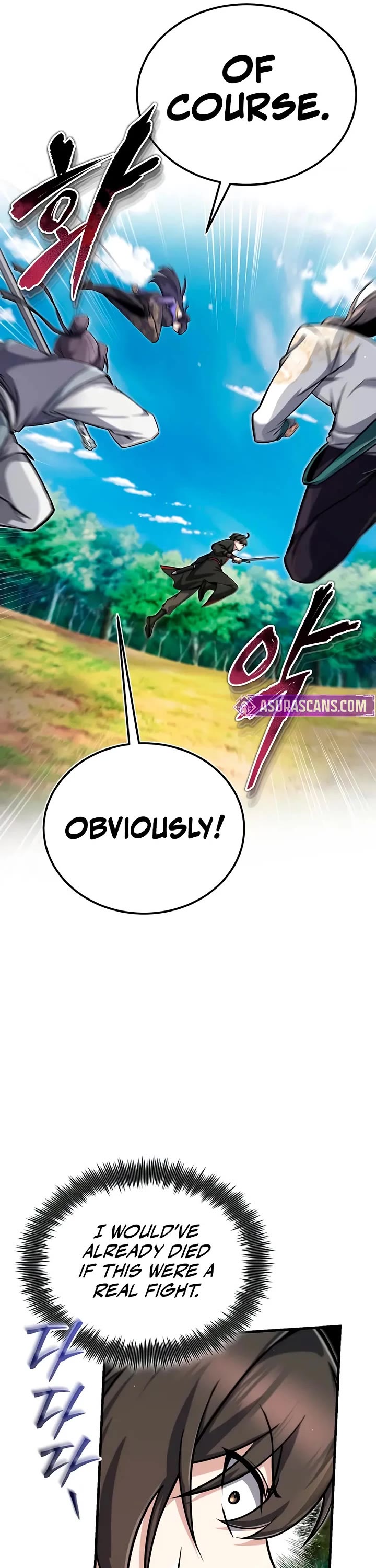 One Hit Teacher, Master Baek chapter 136 page 12