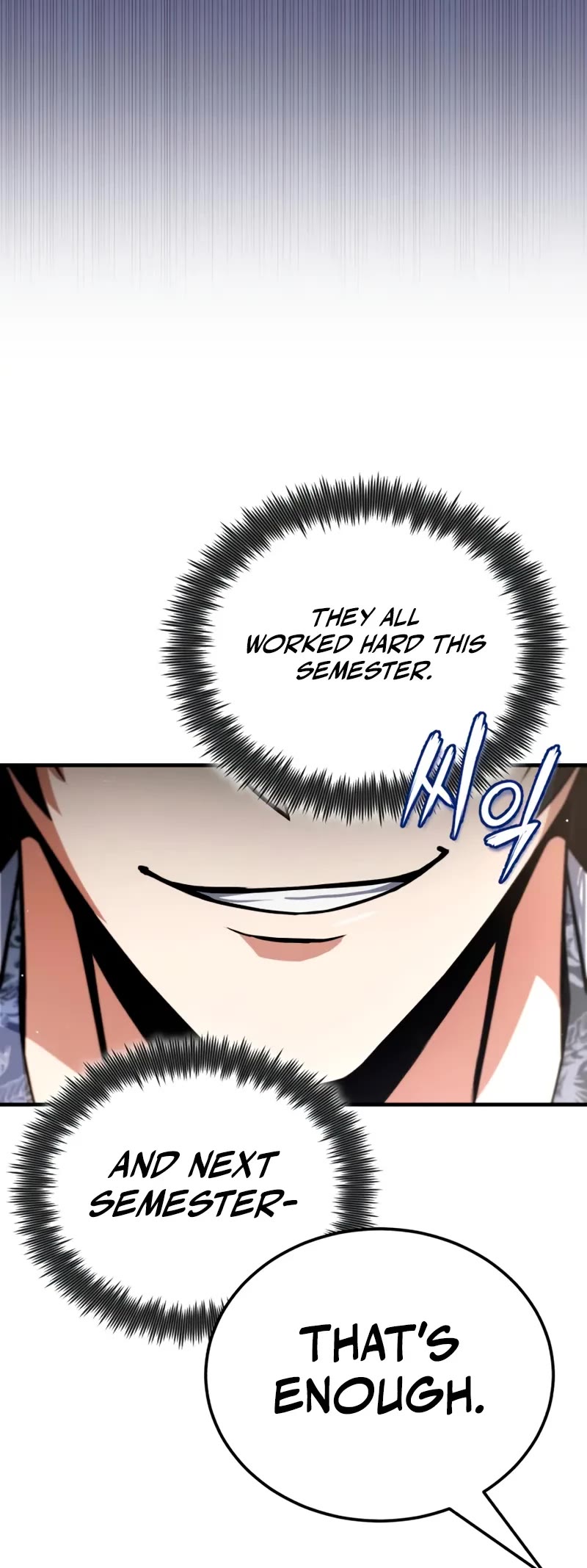 One Hit Teacher, Master Baek chapter 138 page 54