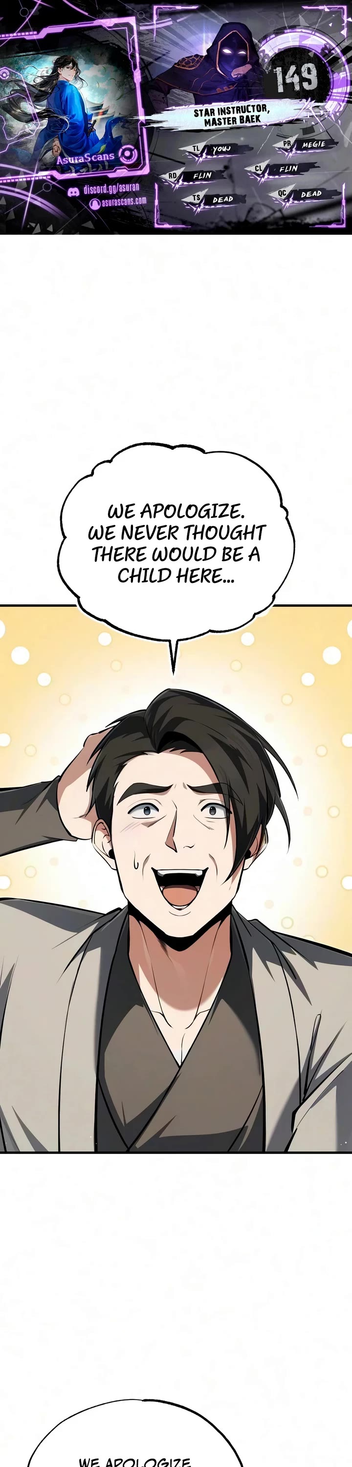 One Hit Teacher, Master Baek chapter 149 page 1