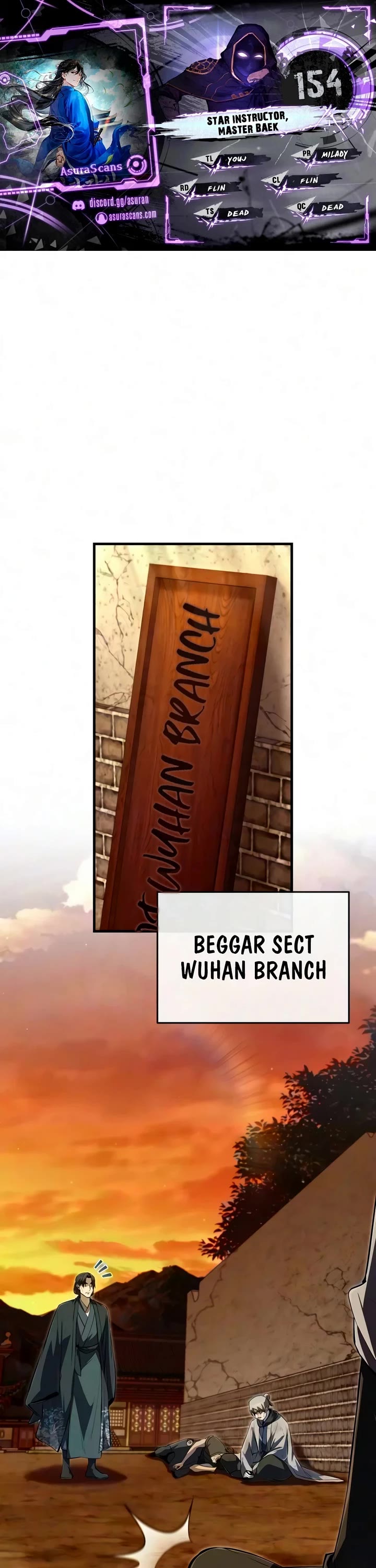 One Hit Teacher, Master Baek chapter 154 page 1