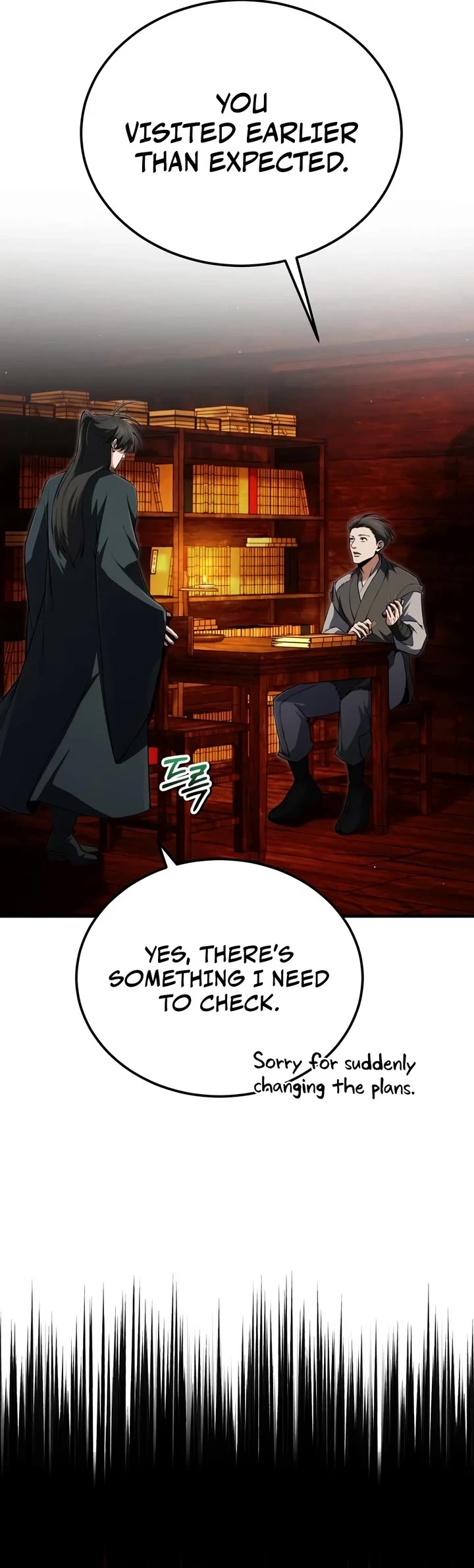 One Hit Teacher, Master Baek chapter 155 page 11