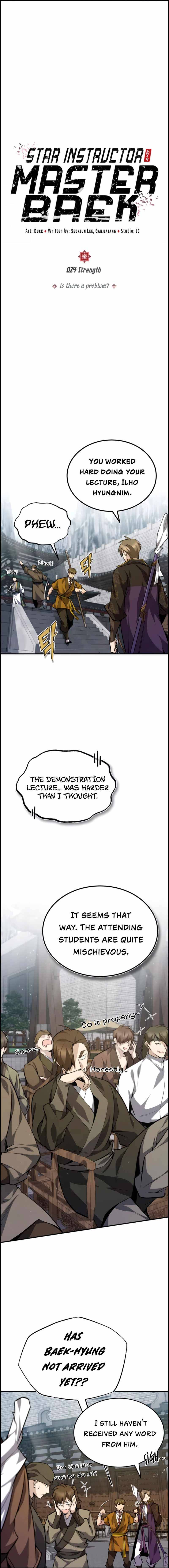 One Hit Teacher, Master Baek chapter 24 page 3