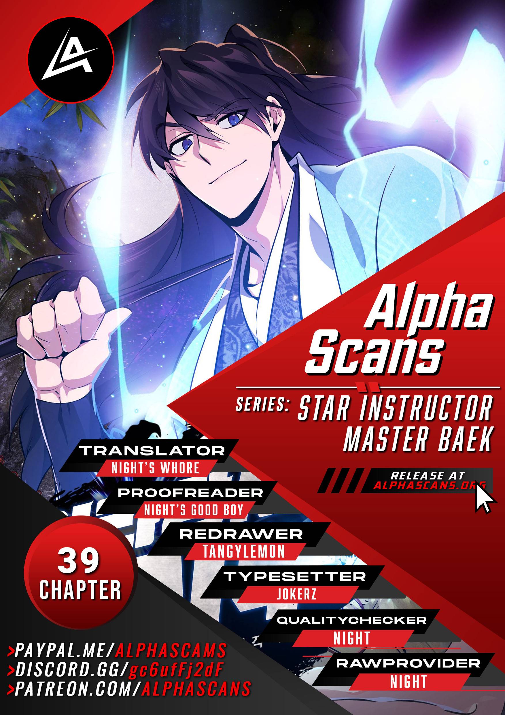 One Hit Teacher, Master Baek chapter 39 page 1