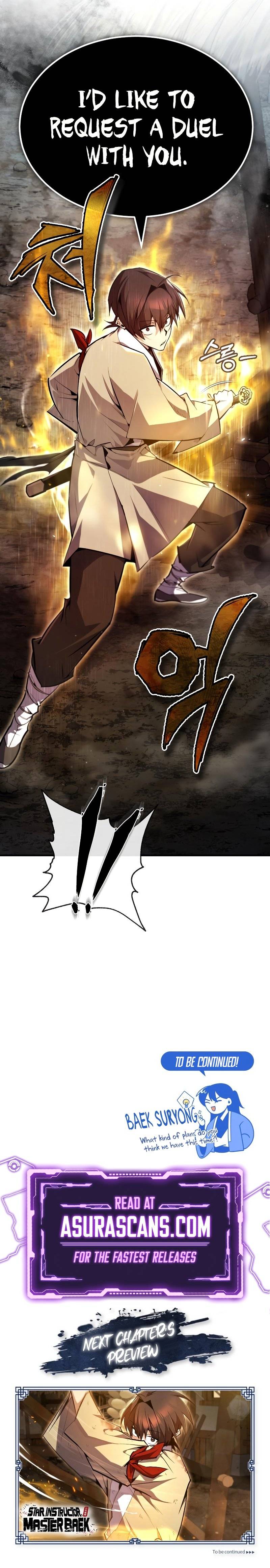 One Hit Teacher, Master Baek chapter 69 page 15